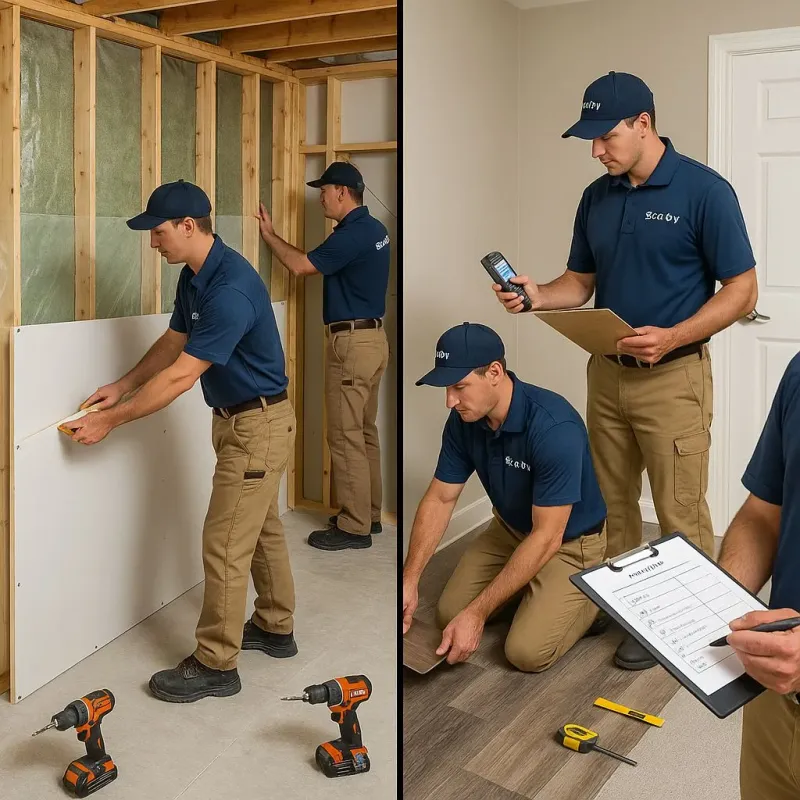 Repairs and Reconstruction process in Mountainaire, AZ